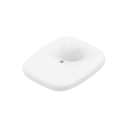 Paquete de 100 Tags RF Para Ropa, Tipo Mini Square, Color Blanco