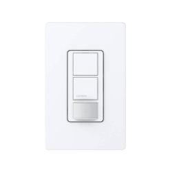 (XCT) Apagador doble con sensor de presencia, ideal para salas de entretenimiento, conferencia, etc.