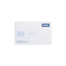 Tarjeta de Proximidad ISOProx II HID  (Delgada) (1386LGGMV) Perforada Verticalmente / Garantía de por Vida / 1586/ 1386