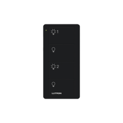 Control remoto PICO inalámbrico con 4 botones  encender/apagar grupo/escenas,  complemente con un atenuador o switch on/off