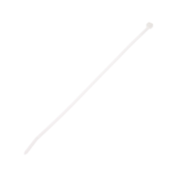 Cincho de Nylon 6.6, Color Natural, 292 mm largo x 4.8mm de ancho, Sección Transversal Estándar, Paquete de 1000 Piezas