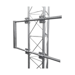 Brazo Uso Rudo para Torre STZ Galvanizado por Inmersión en Caliente de 170 x 60 cm Tubo 2