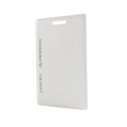 Tarjeta de proximidad estándar, perforada (gruesa), fabricada con el PVC más resistente de la industria