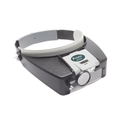 Lampara LED en correa frontal con lentes de aumento 1.8X, 2.6X y 5.8X.