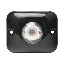 Estrobo Oculto de 1 LED de 10W, Ideal para Vehículos Encubierto, Color Rojo