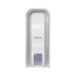 Sensor de Movimiento Tipo Cortina / 100 % Exterior / Alimentado por baterias / Doble tecnologia MW & PIR / Compatible con cualquier panel de alarma