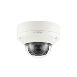 Cámara IP Tipo Domo Antivandálico 2MP / Lente Motorizado 2.8-12mm / IR 50M / WDR 150db / H.265 & WiseStream II