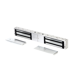 Chapa magnética de 1200 Lbs /Para Puertas Dobles/ Interior/ LED / Sensor Bloqueo