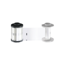 Cinta de laminación TRANSPARENTE 1.0 mil para DTC1500, DTC4500e, DTC4500, HDP5000, HDP8500 con laminación / Capacidad de 250 laminados por un solo lado.