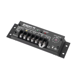 Tempocontrolador Solar para Iluminación de Luz Mercurial, Estaciones de Autobús y Señalamientos 10 A, 24 Vcc.