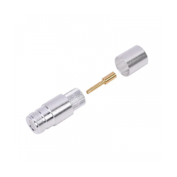 Conector N Hembra de Anillo Plegable para LP600, LMR-600, 7977A, CNT-600.