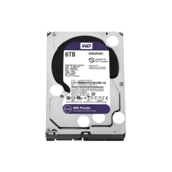 Disco Duro PURPLE de 6TB / 3 AÑOS DE GARANTÍA / Para Videovigilancia