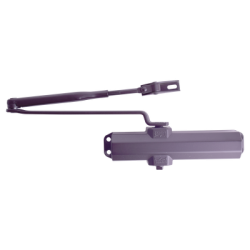 Cierrapuertas Fuerza 4/ Para puertas de hasta 1100 mm de Ancho/ Color Chocolate Oscuro /Certificación UL/ Ideal Puertas Madera