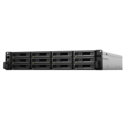 Unidad de Expansión Synology RX1217/RX1217RP | 12 Bahías de Disco | Compatible con SATA 3.5” y 2.5” | Expansión de Volumen en Línea | Fuentes de Alimentación Redundantes (RX1217RP) | Administración con