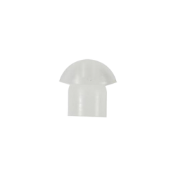 TAPON D/PLASTICO TRANSP.P/MICROFONO (100 PZAS)