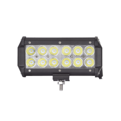 Barra de Luz de 12 LED, 1500 Lúmenes, 18 watts, 10-30 Vcc, IP67, 6.5 pulgadas