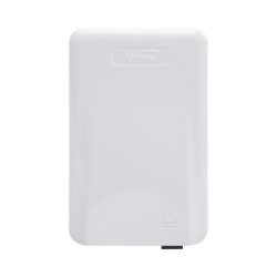 Caja Terminal de Fibra Óptica (Roseta) con 2 acopladores SC/APC, blanca