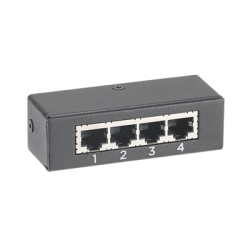 HUB de 4 Puertos, Para Conexión de 3 Sensores Adicionales a PDUs y UPS de Panduit