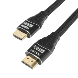 Cable HDMI de 10 Metros (32.81 Pies) | Alta Definición | Longitud | Versión 2.0 | Alta Velocidad 18Gbps | 4K@60Hz | Conectores Chapados en Oro | Tipo Redondo
