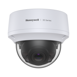 Domo IP 5 Megapixel / Lente Mot. 2.7 a 13.5 mm / 50 mts IR / Ultra Baja Iluminación /  NDAA / ONVIF /  IP67 / IK10 / H.265 / IA (Filtro de Humanos y Vehiculos) / Merodeo / Conteo de Personas / PoE / Audio y Alarmas I/O / Serie 35 