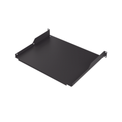 Charola para Soportar Equipos en Rack de 19 in, Profundidad de 34 cm, Color Negro, 1U
