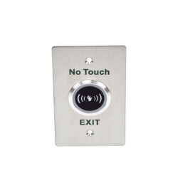 Botón de salida sin contacto con temporizador de 0.5 a 25 segundos.