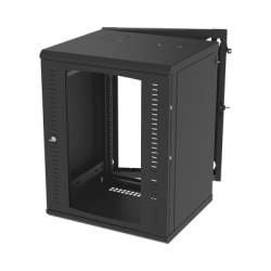 Gabinete Abatible de Pared (Con Marco Trasero) con Rack 19