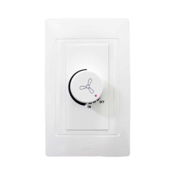 Dimmer Rotativo para Ventilador 300W 127 V 60 Hz.