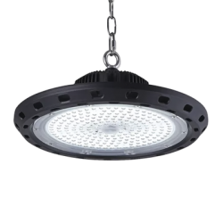 Campana Led Industrial UFO / 200 W / Suspendido / 85 - 265 V CA / Luz Fría 6500 K.