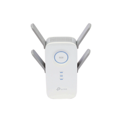 Repetidor / Extensor de Cobertura WiFi AC, 2600 Mbps, doble banda 2.4 GHz y 5 GHz, con 1 puerto 10/100/1000 Mbps, 4 antenas externas