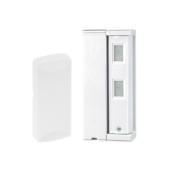 Sensor de Movimiento  Inalambrico/ Tipo Cortina / Ajuste de detección 2m o 5m / 100% Exterior / Inalámbrico / Incluye transmisor SFWST232 para paneles Honeywell / Proteja fachadas, puertas, ventanas, balcones y mas!