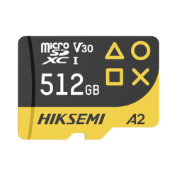 Memoria microSDXC / 512GB / Velocidad 200MB/s Lectura / 150MB/s Escritura / V30 U3 A2 / Gaming / Compatibilidad Amplia
