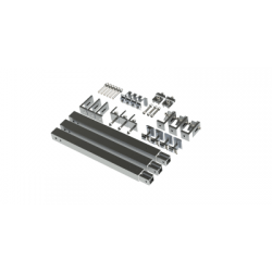 Caja de accesorios de aluminio  anodizado para montaje VEKTOR8R3M , arreglo 1X4 para techo