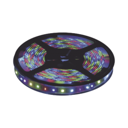 Tira Led  Multicolor de 5 m / Uso Interior / Potencia 22 W / 900 lm/ 12 V CD / IP 20 / Necesario transformador (no incluido) 