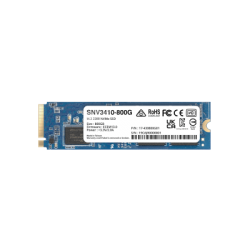 SSD NVMe M.2 SNV3410/3510 | SSD 400GB | Alto Rendimiento 400000 IOPS Lectura | 70000 IOPS Escritura | Resistencia 1022 TBW | Protección de Datos Integral | Análisis de Vida Útil | Diseñada para Sistemas Synology.