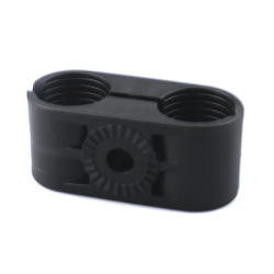 Paquete de 10 Sujetadores Plasticos Para Cable Coaxial de 5/8