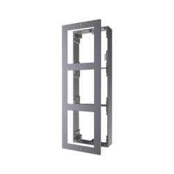 Base de 3 Espacios para Videoportero IP Hikvision / Instalación en SUPERFICIE