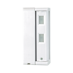 Sensor de Movimiento / Tipo Cortina / Ajuste de detección 2m o 5m / 100% Exterior / Inalambrico (Alimentación)/Compatible con cualquier panel de alarma / Proteja fachadas, puertas, ventanas, balcones y mas!