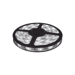 Tira Led de 5 m / Color Blanco / Uso Exterior / Potencia 15 W / 420 lm/ 12 V CD / IP 65.