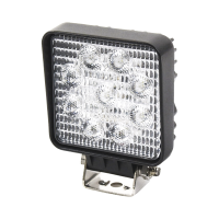 Luz de trabajo ultra brillante, 9 LED, 1500 lumen, 12-24 Vcc
