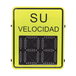 Radar Medidor de Velocidad de 3 Dígitos / Doble salida de Relevador / Tarjeta Micro SD / Puerto de red TCP IP / Detección de Exceso de Velocidad / Integración  con Cámara.