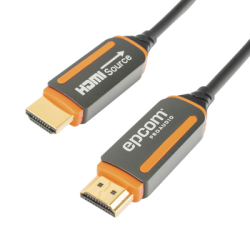 Cable HDMI de Fibra Óptica de 20 Metros (65.62 Pies) | Alta Definición | Versión 2.0 | Alta Velocidad 18Gbps | 4K@60Hz | HDCP 2.2 | Resistente a EMI y RFI