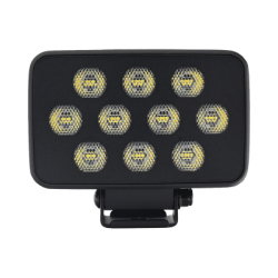 Luz de Trabajo Ultra brillante Cuadrada, 10 LED, 8937 Lúmenes, 12-24 Vcd