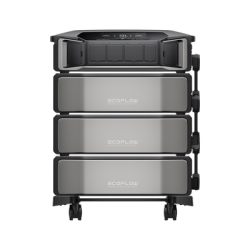 Estación de Energía Delta Pro Ultra 7.2kW para Respaldo Residencial, Incluye Batería de Litio LFP 6kWh (18kWh Totales), Sincronización para Mayor Potencia, Carga Solar Hasta 4000W, Capacidad de Trabajo Online (0ms)