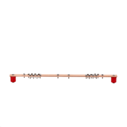 Barra de Distribución de Tierra Física para Montaje en Rack 19