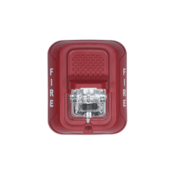 Lámpara Estroboscópica para Montaje en Pared, Color Rojo, Nivel de Candelas Seleccionable, Nuevo Diseño Moderno y Elegante y Menor Consumo de Corriente