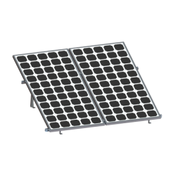 Montaje para Panel Solar, Riel 