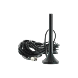 Antena Mini de Montaje Magnético, con cable RG174 y conector SMA macho | Rango de Frecuencias 700-960 MHz, 1710-2270 MHz | Ganancia Máxima 3.1 dB