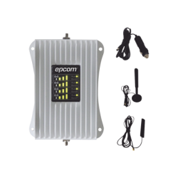 KIT Amplificador de Señal Celular Para Vehículo/ Soporta y Mejora la Señal Celular 5G, 4G LTE/ Múltiples Operadores, usuarios y dispositivos/ Ideal para Vehículo tipo Camioneta, Pick up o Sedán.