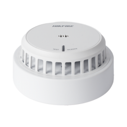 (HikFire) Detector de Humo Óptico Hikvision / Tecnología Avanzada de Detección de Incendios / Alarma Temprana y Fiabilidad Certificada / Soporta Salida de Alarma